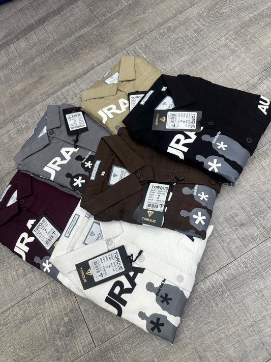 Aura Full Sleeve Printed Shirts